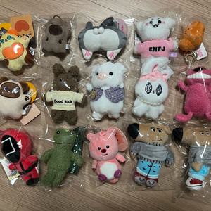인형 키링 모음