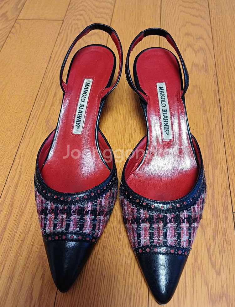 마놀로 블라닉 슬링백 힐 36.5 size--0