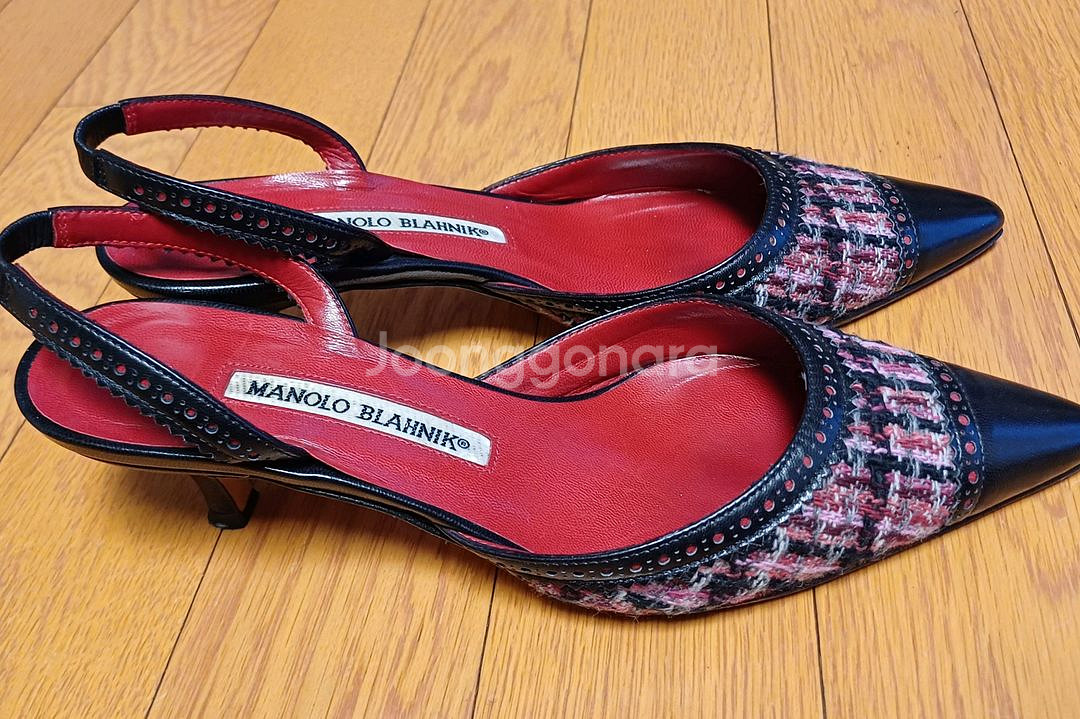 마놀로 블라닉 슬링백 힐 36.5 size--3