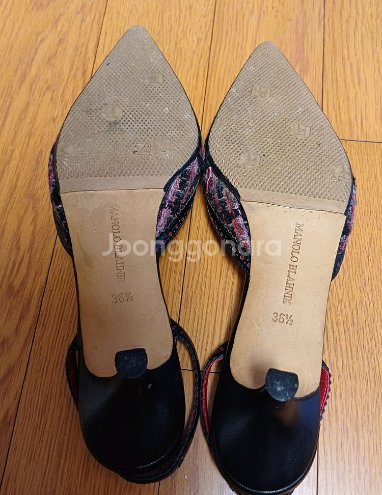 마놀로 블라닉 슬링백 힐 36.5 size--5
