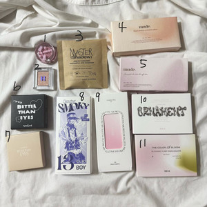 새상품)아이섀도우 싱글•팔레트 처분 -화장품