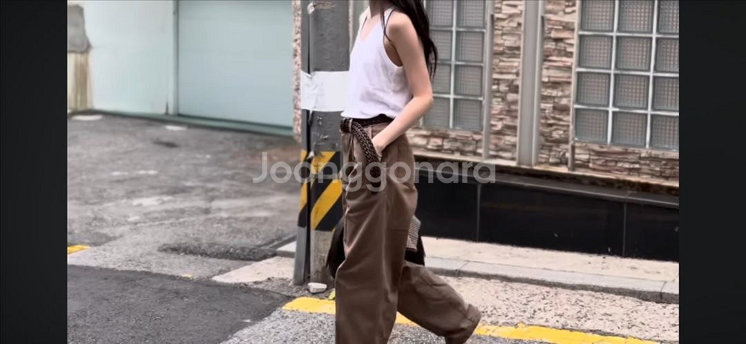파크투 린넨 슬리브리스 새상품--3
