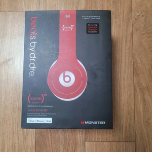 닥터드레 헤드폰 Beats Solo HD 레드/ Dr.