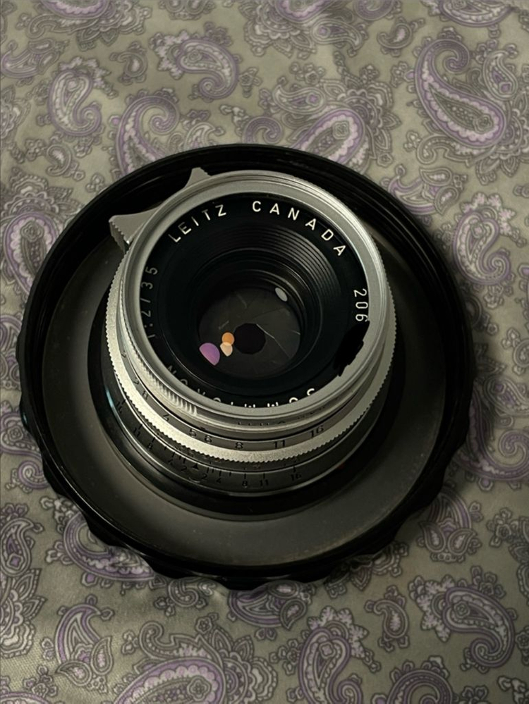 라이카 summicron 35mm 6군8매 렌즈 소장급 이미지