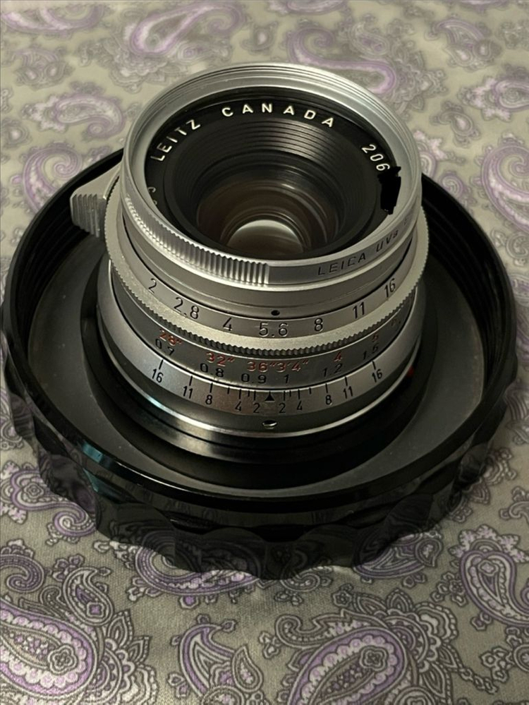 라이카 summicron 35mm 6군8매 렌즈 소장급 이미지