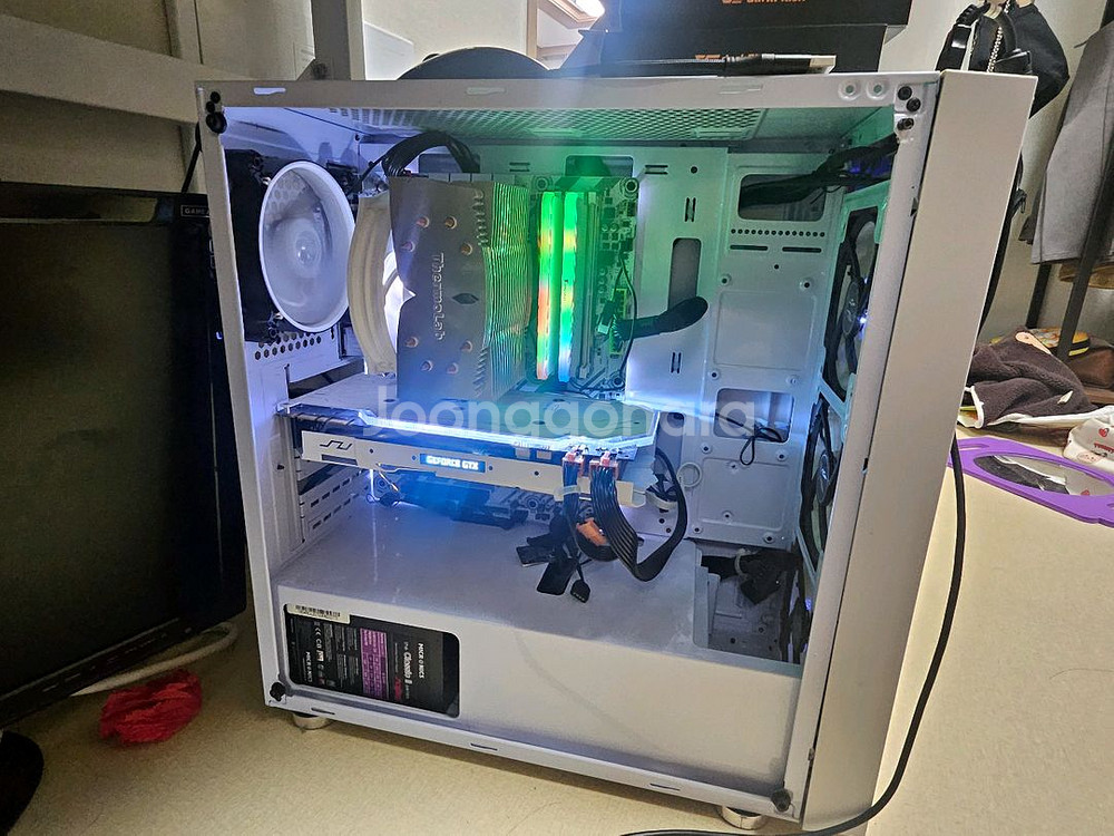 2700x 1070ti 16g 화이트갬성 컴퓨터--0