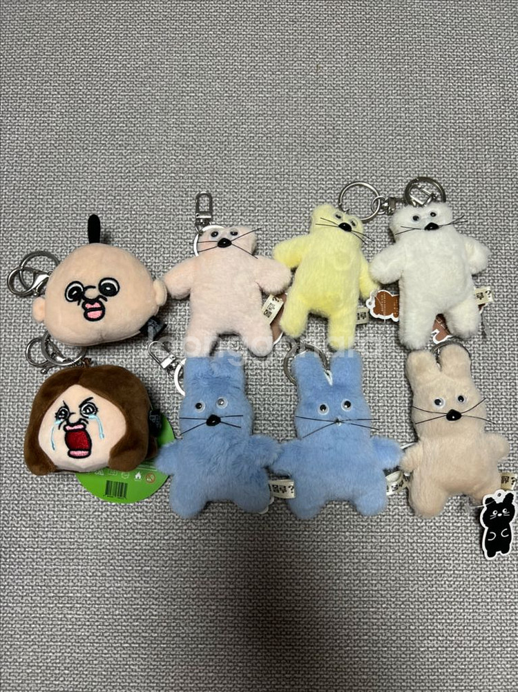 캐릭터 인형 키링--3