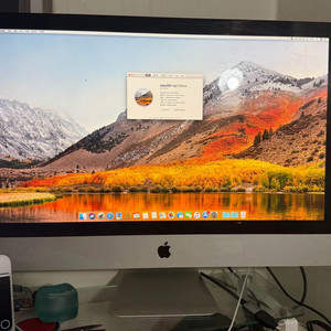 2009년형 iMac 27인치 팝니다 (윈도우 모니터용