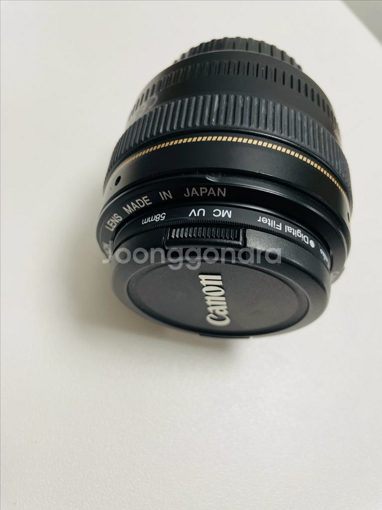 쩜사렌즈 캐논 EF 50 1:1.4 UV 필터 포함--0