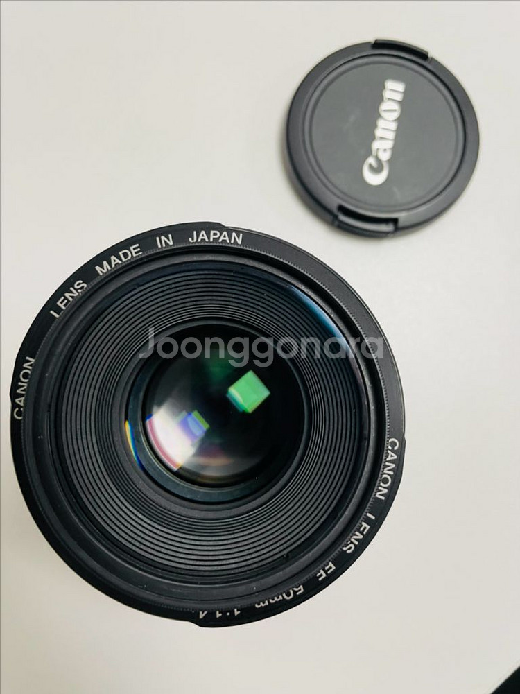 쩜사렌즈 캐논 EF 50 1:1.4 UV 필터 포함--2