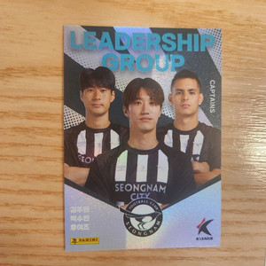 K리그 2025 피나니 오피셜 트레이딩 카드 성남FC