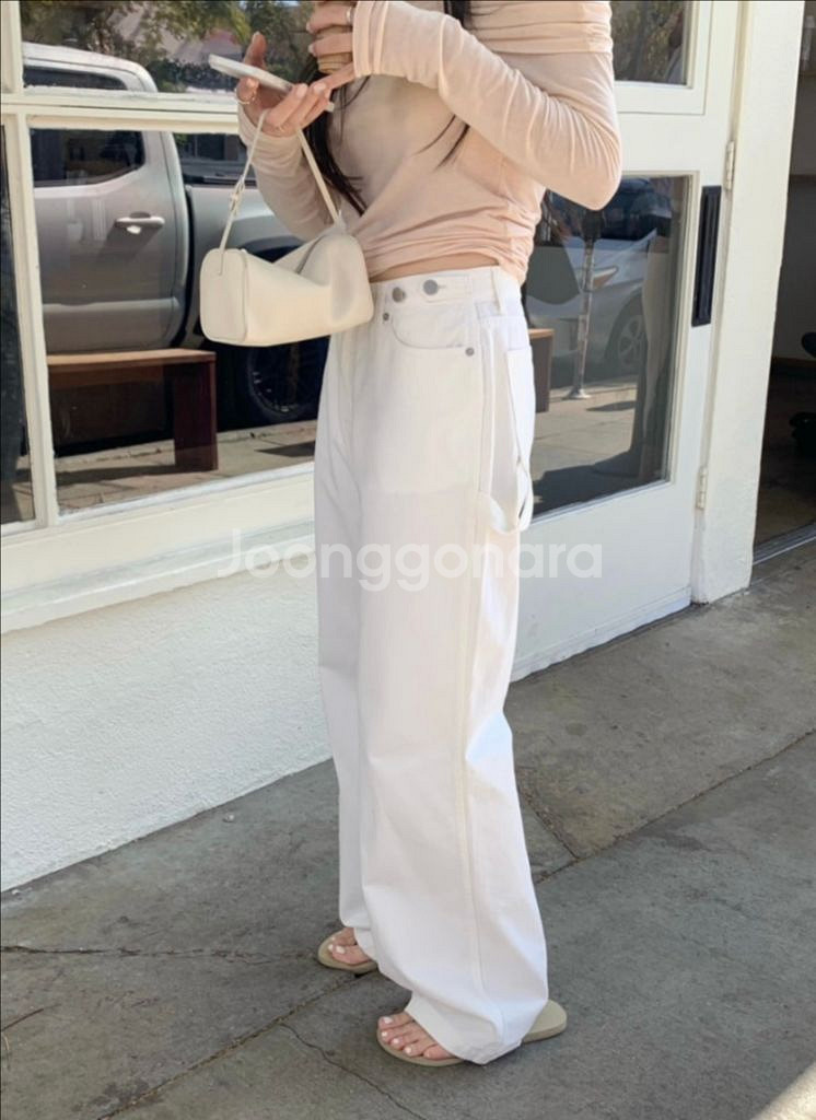 리즈 노아카펜더데님 아이보리 m 롱--0