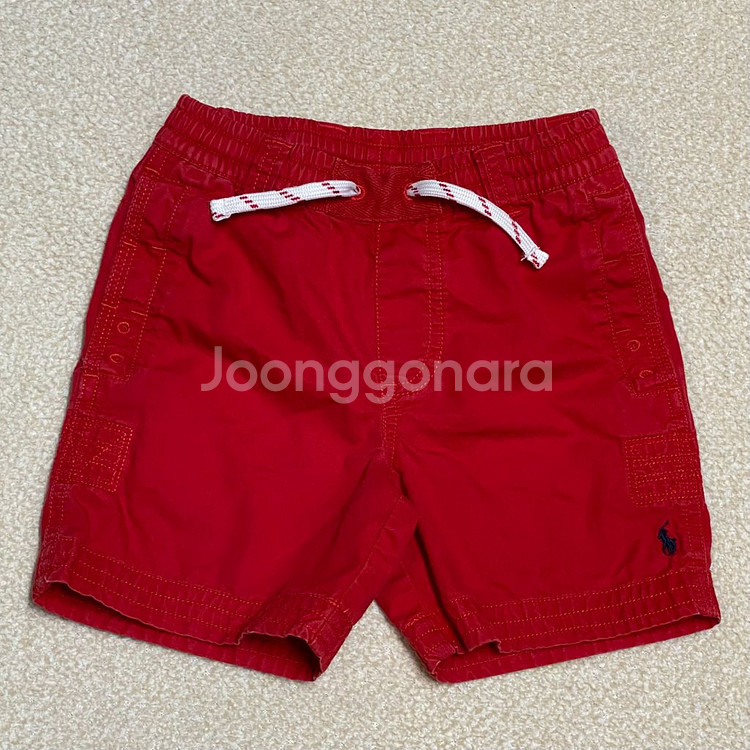(정품) 폴로 신형 키즈 레드 치노 팬츠 4세--0