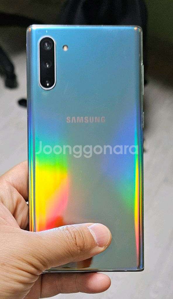 갤럭시 노트10 아우라글로우 256GB 싸게 팝니다.--1