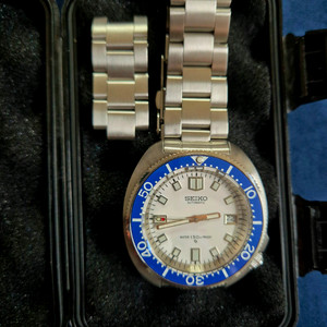 seiko 터틀 모티브 mod 다이버 시계
