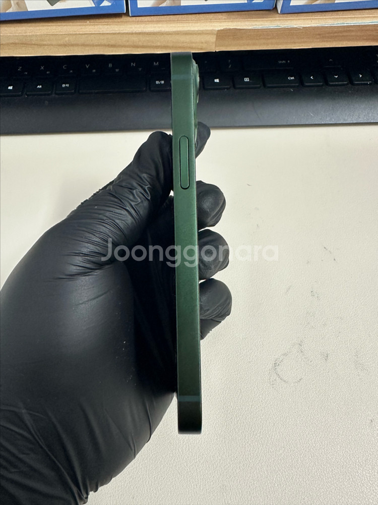 아이폰13미니 128G 그린 SSS급!--5