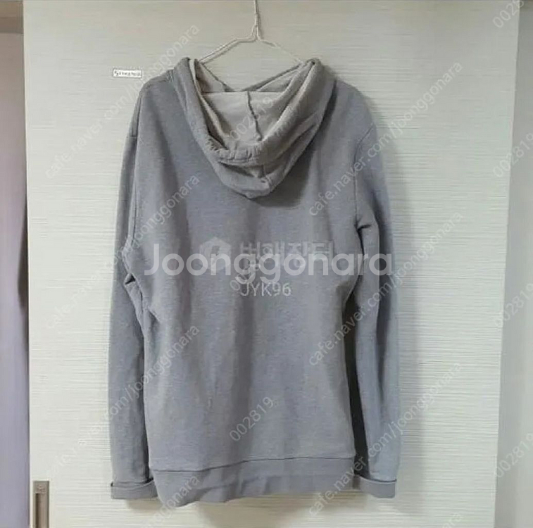 해외수입 르꼬끄 그레이 스포티 후드티 (XL)--2