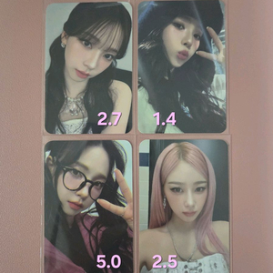 AESPA 에스파 앙콘 반지 카드파우치 카리나 지젤