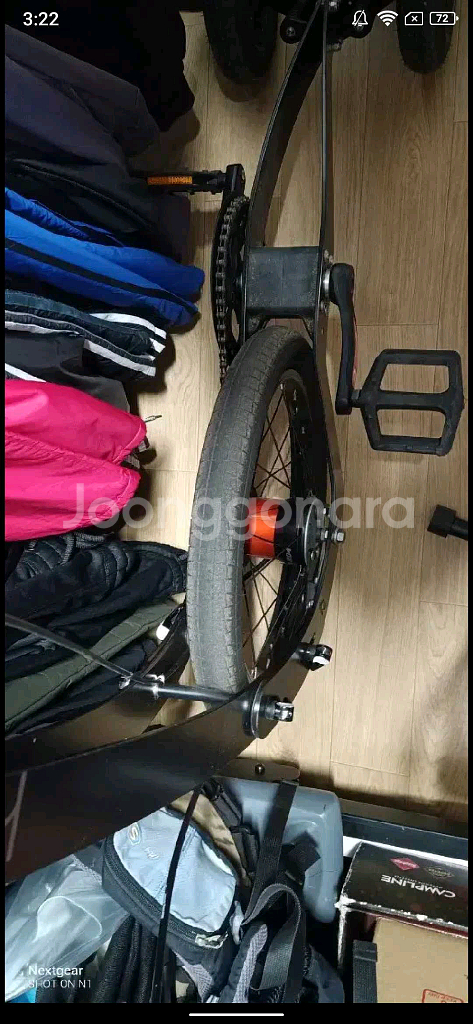 하프바이크3 외발자전거 킥보드 묘기자전--2