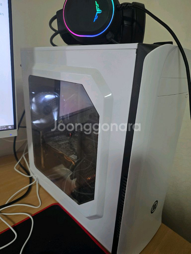 컴퓨터 본체 모니터세트--1
