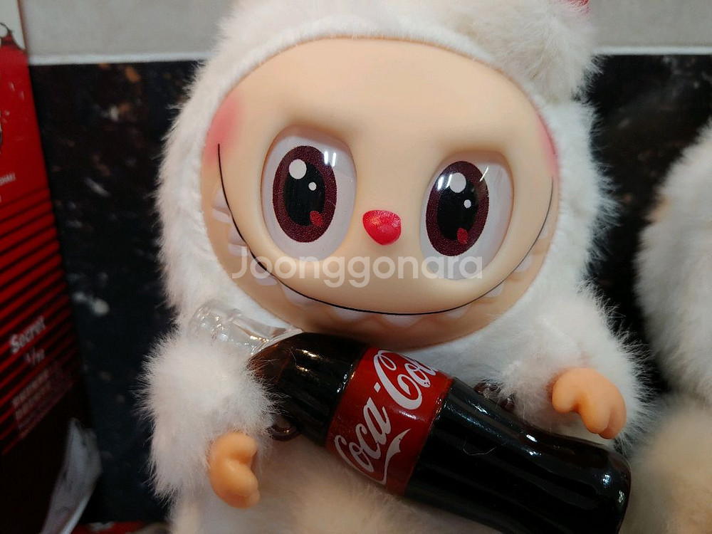 라부부 코카콜라 인형 키링--7