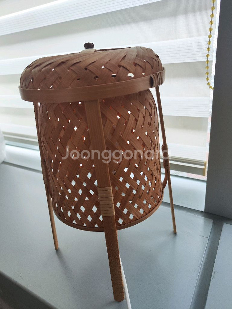 이케아 대나무 스타일 무드등--0