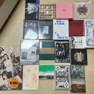 밀봉 CD 앨범 모음