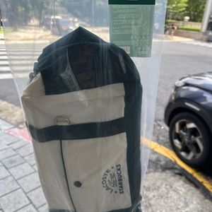 스타벅스 라코스테 가방 멀티플백