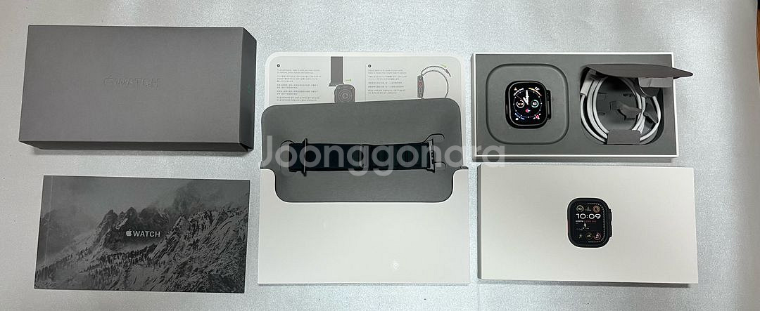 애플워치 울트라2,애플케어 플러스,블랙티타늄,셀룰러,배--0