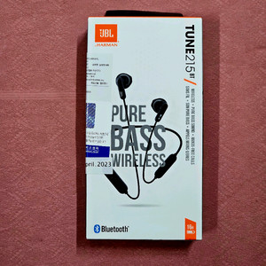 JBL TUNE 215BT 블루투스 이어폰 [미개봉]