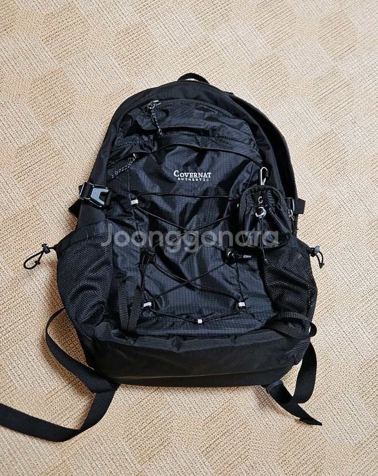 커버낫 라이트 스트링 백팩 Black--0