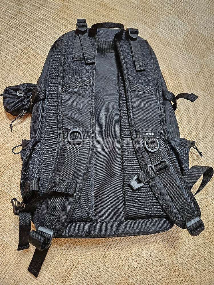 커버낫 라이트 스트링 백팩 Black--2