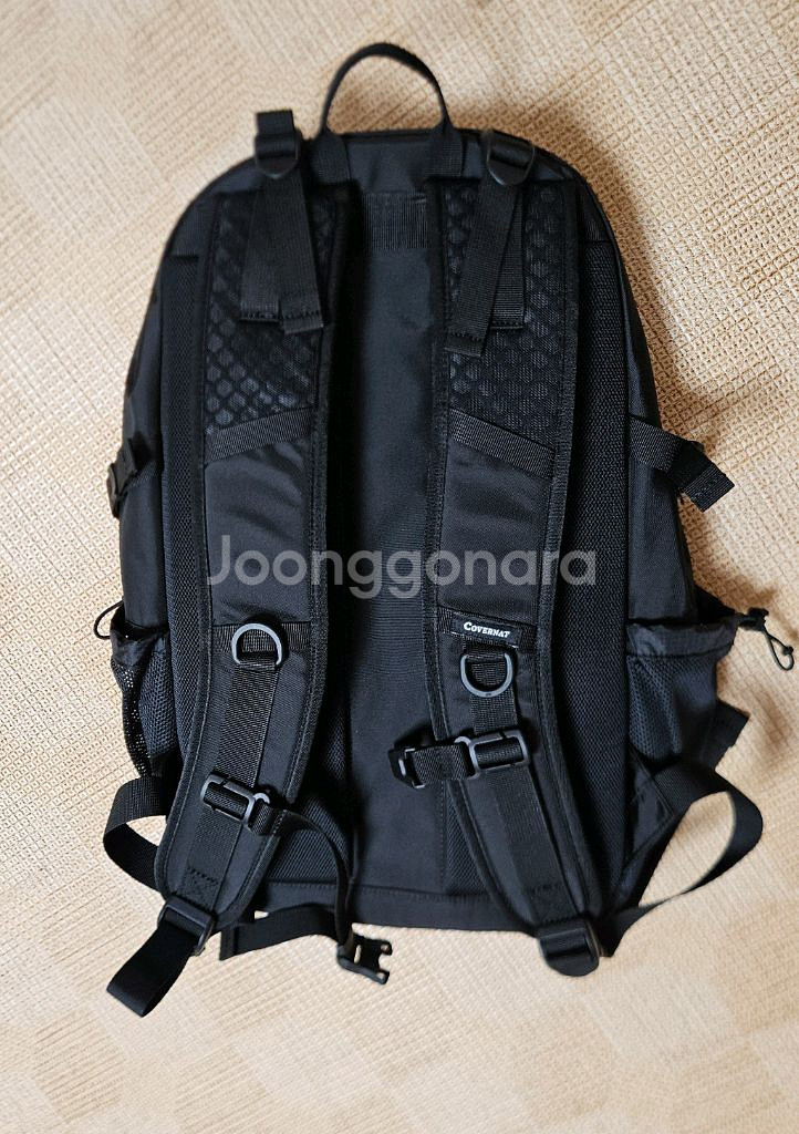 커버낫 라이트 스트링 백팩 Black--3
