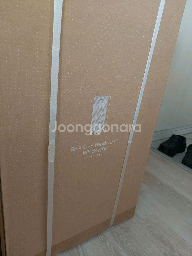 삼성 창문형에어컨 미개봉 새제품--0
