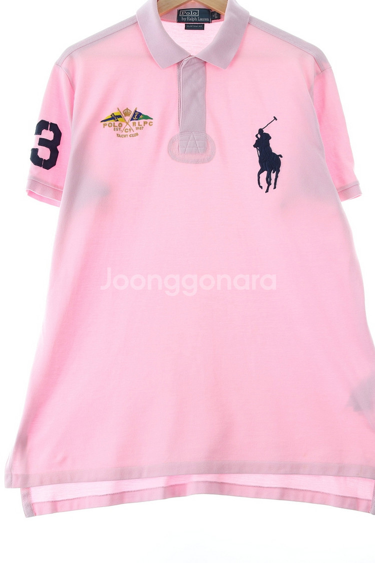 (2XL) 폴로 랄프로렌 반팔 카라 티셔츠 빅사이즈--0