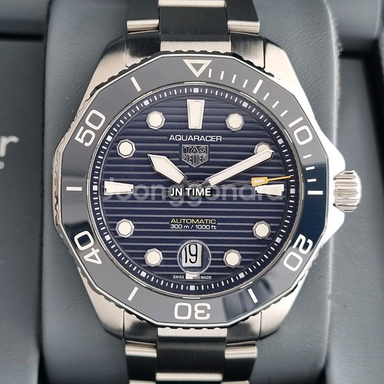 태그호이어 준신형 아쿠아레이서 43mm 청판--0