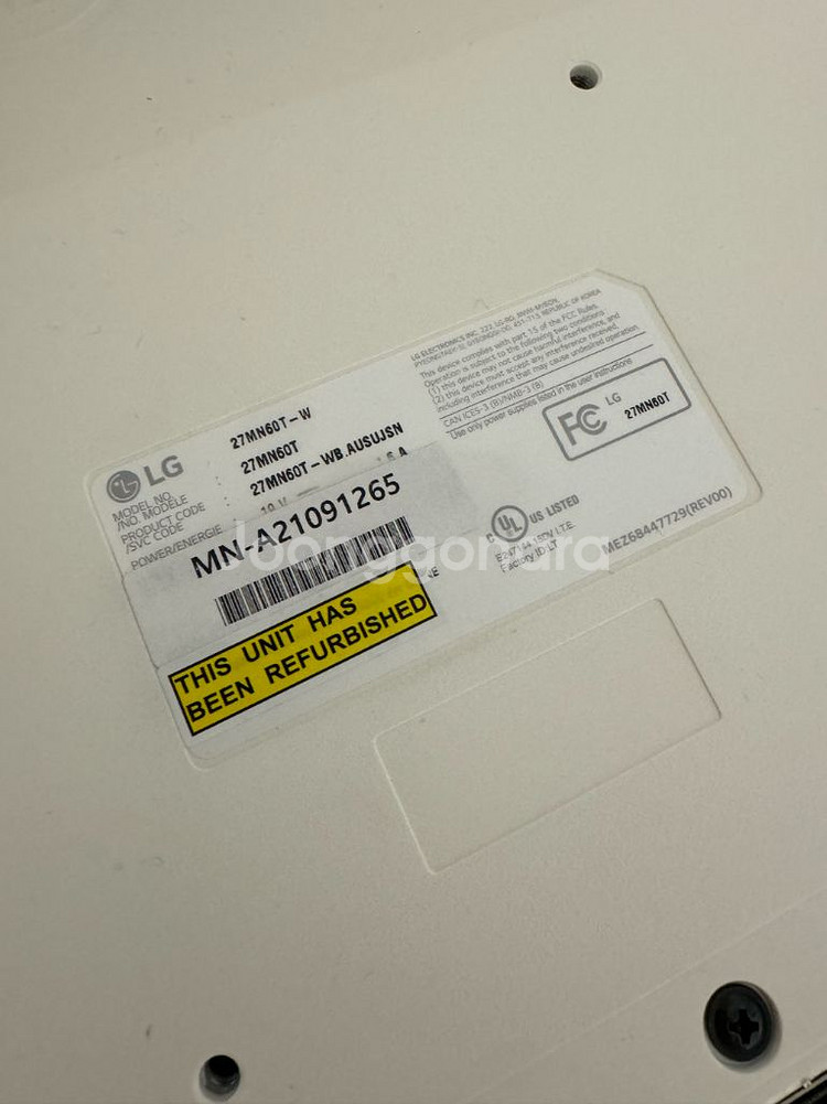 LG 27인치 모니터 27MNG0T--6