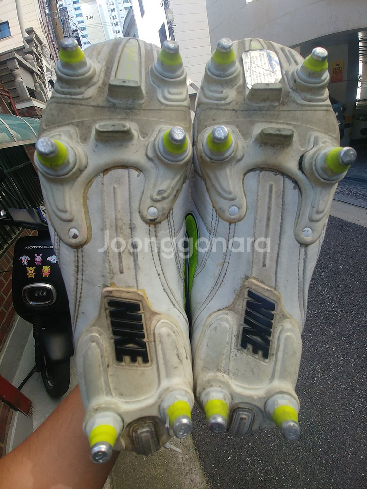 나이키 레전드 SG 265m 화이트색--2