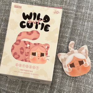 새상품) 크라이베이비 표범냥이 시리즈 바닐라 인형