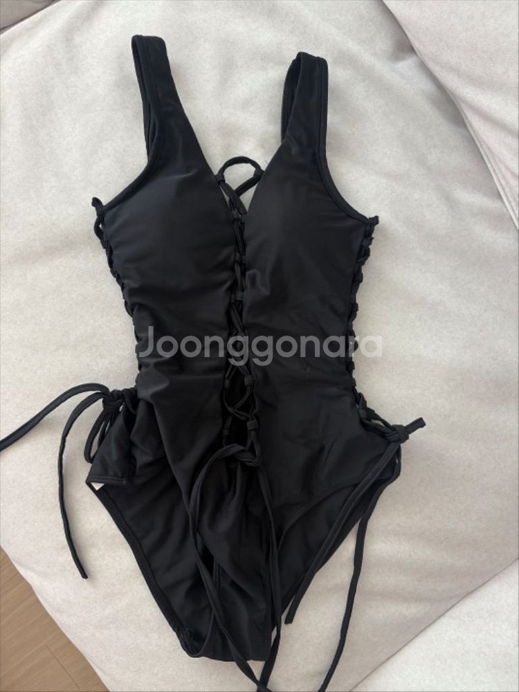 섹시 아일렛 레이스업 모노키니--7