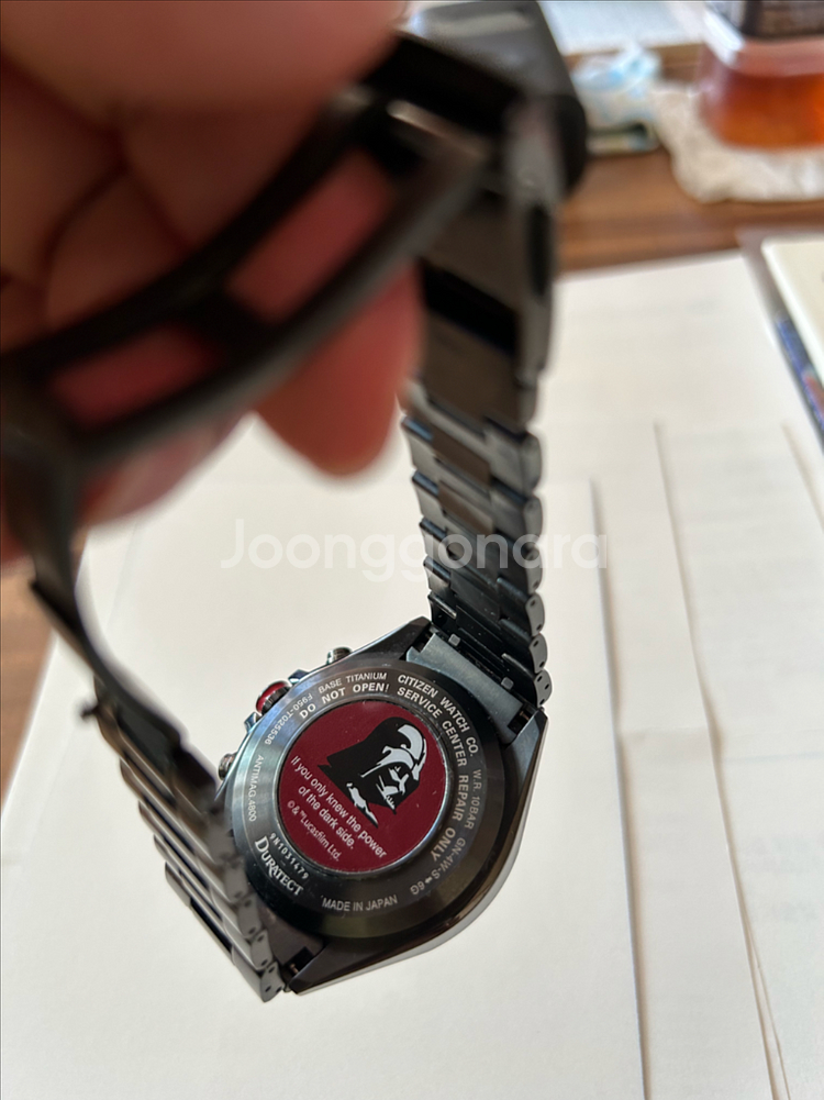 시티즌 아테사 티타늄 F950 스타워즈 한정판--2