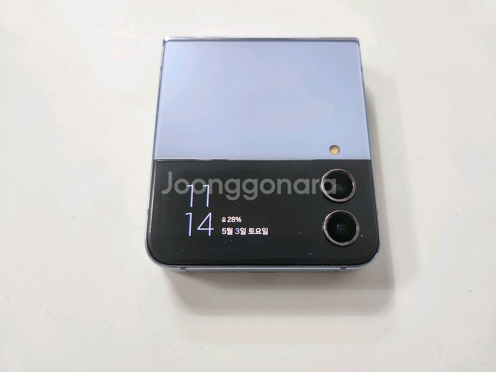z플립4 블루 256G 보증기간넉넉합니다 A+급--8