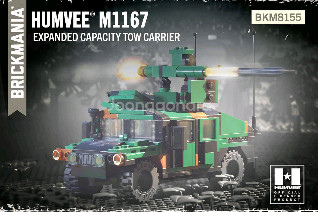브릭매니아 험비 M1167 TOW 토우형 대전차포--0