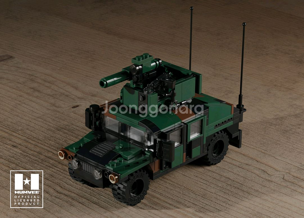 브릭매니아 험비 M1167 TOW 토우형 대전차포--1