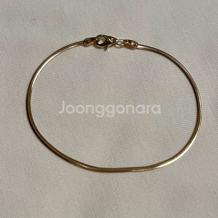 27일까지) 14k 스네이크 팔찌--0