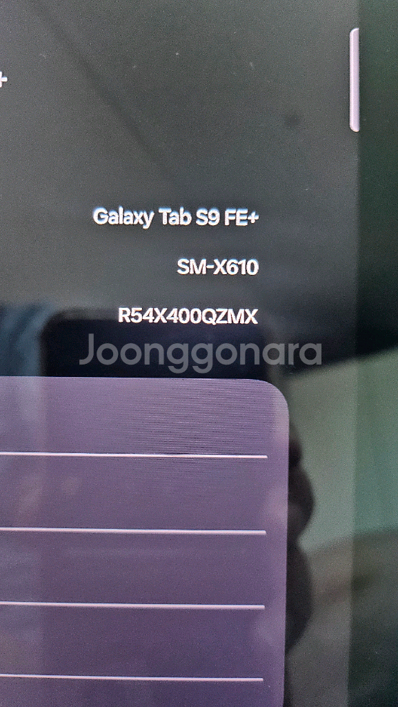 갤럭시 탭 S9 fe+ 256G--3