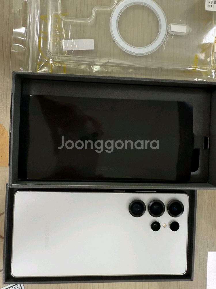 갤럭시 S25 울트라 실버 512GB 팝니다 (풀박스)--1