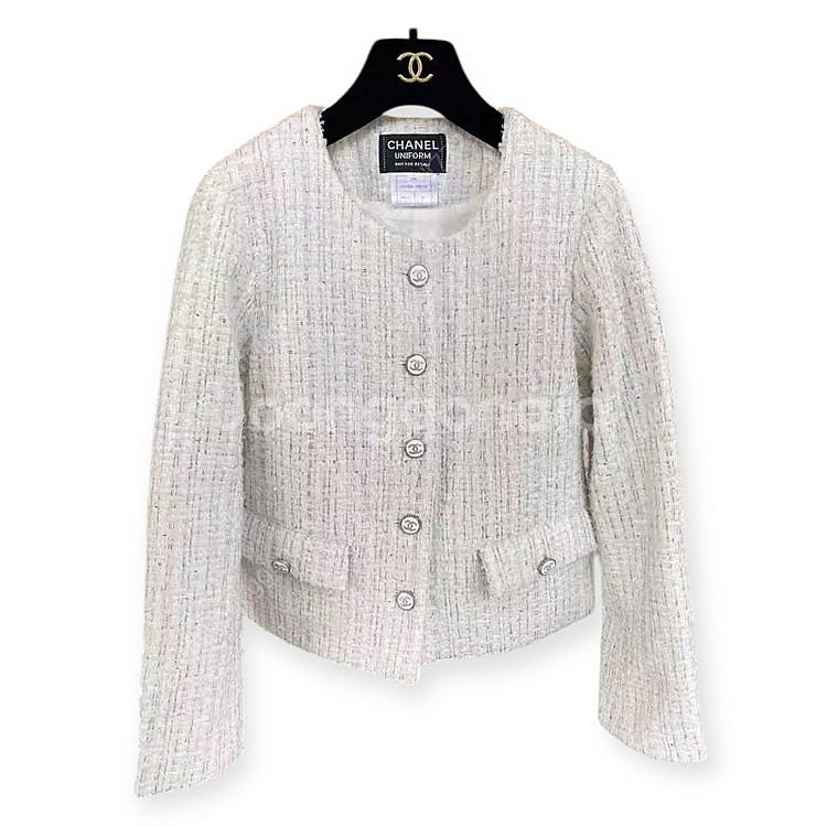 샤넬 트위드 자켓 유니폼 직원용--1