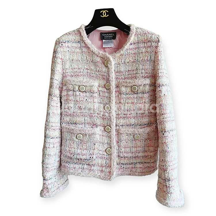 샤넬 트위드 자켓 유니폼 직원용--3