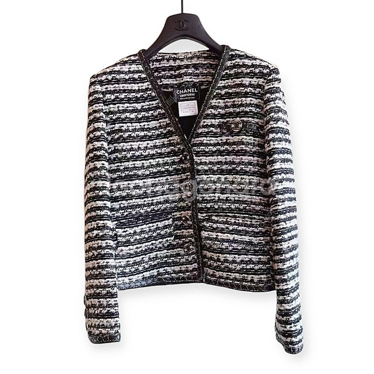 샤넬 트위드 자켓 유니폼 직원용--4